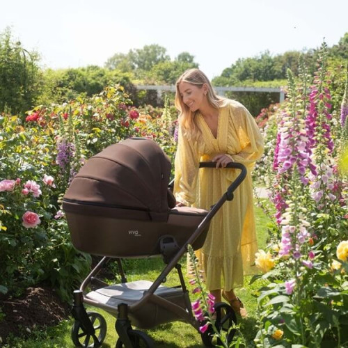 Универсальная коляска 2 в 1 Tutis Viva6 plus Essential Espresso